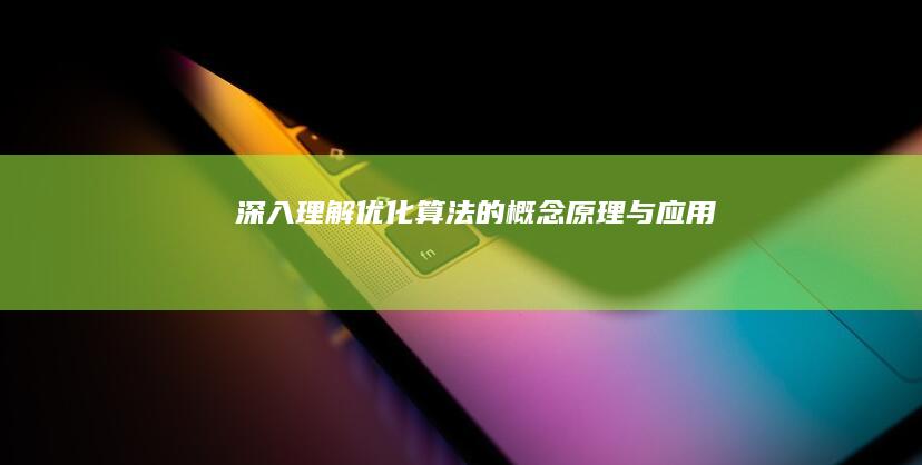 深入理解：优化算法的概念、原理与应用